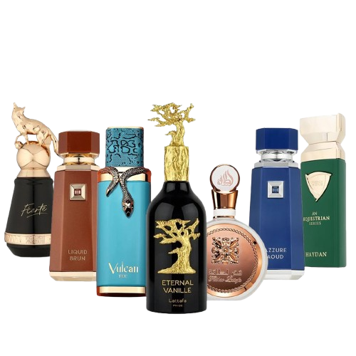 Seleção de fragrâncias Oud&Gold