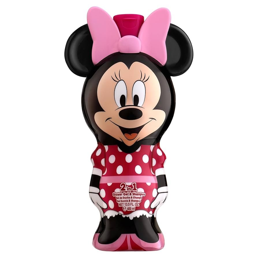 DISNEY MINNIE MOUSE SHOWER GEL SHAMPOO 400ML