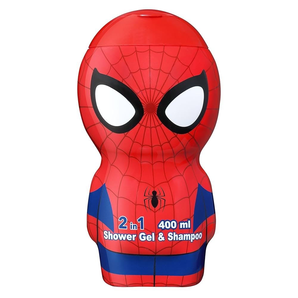 MARVEL SPIDER-MAN SHOWER GEL & SHAMPOO 400ML