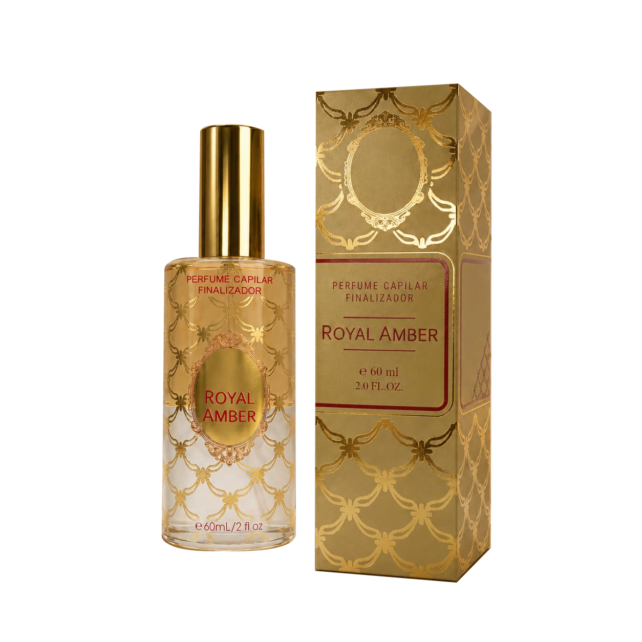 ISABELLE LA BELLE PERFUME CAPILAR ROYAL AMBER 60ML