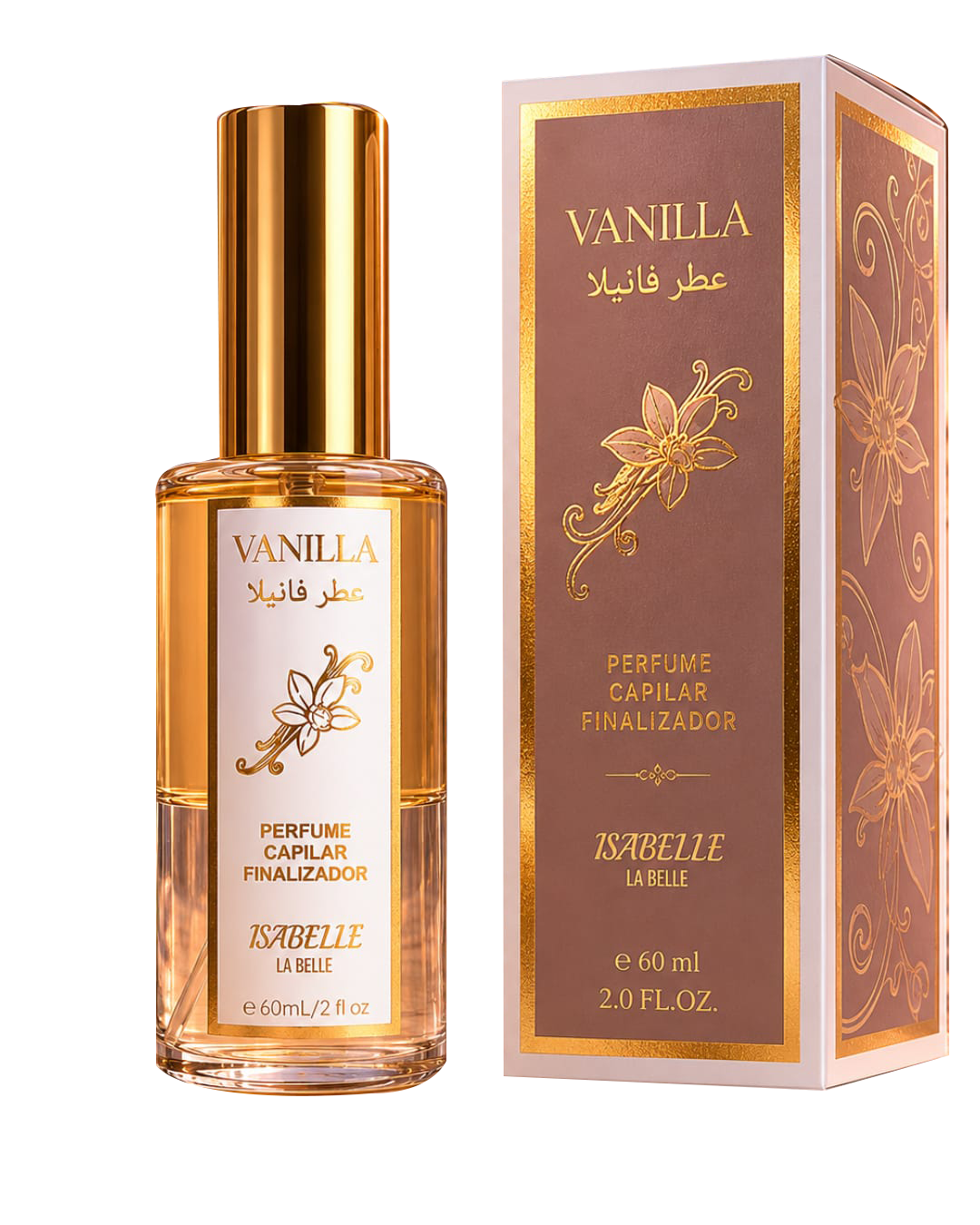 ISABELLE LA BELLE PERFUME CAPILAR VANILLA 60ML
