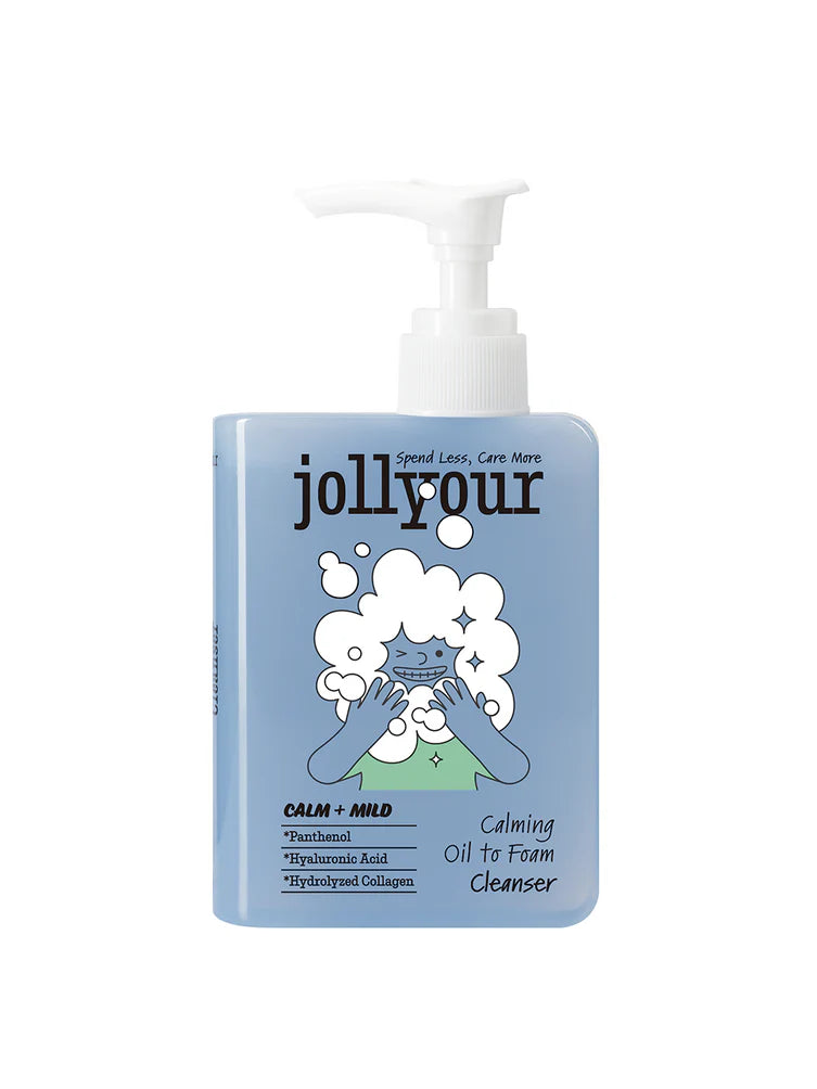 JOLLYOUR CALMING MILD OIL TO FOAM CLEANSER 150ML