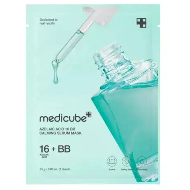 MEDICUBE AZELAIC ACID 16 BB CALMING SERUM MASK
