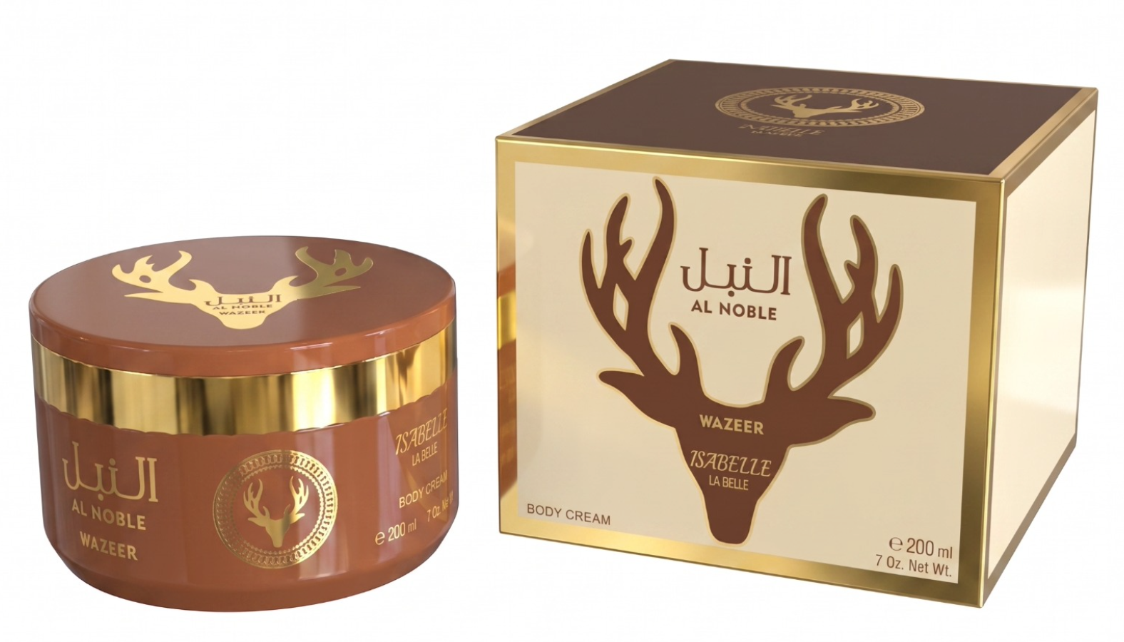 ISABELLE LA BELLE HIDRATANTE CORPORAL AL NOBLE WAZEER 200GR - POTE