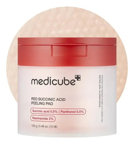 MEDICUBE RED SUCCINIC ACID PEELING PAD 70Pads