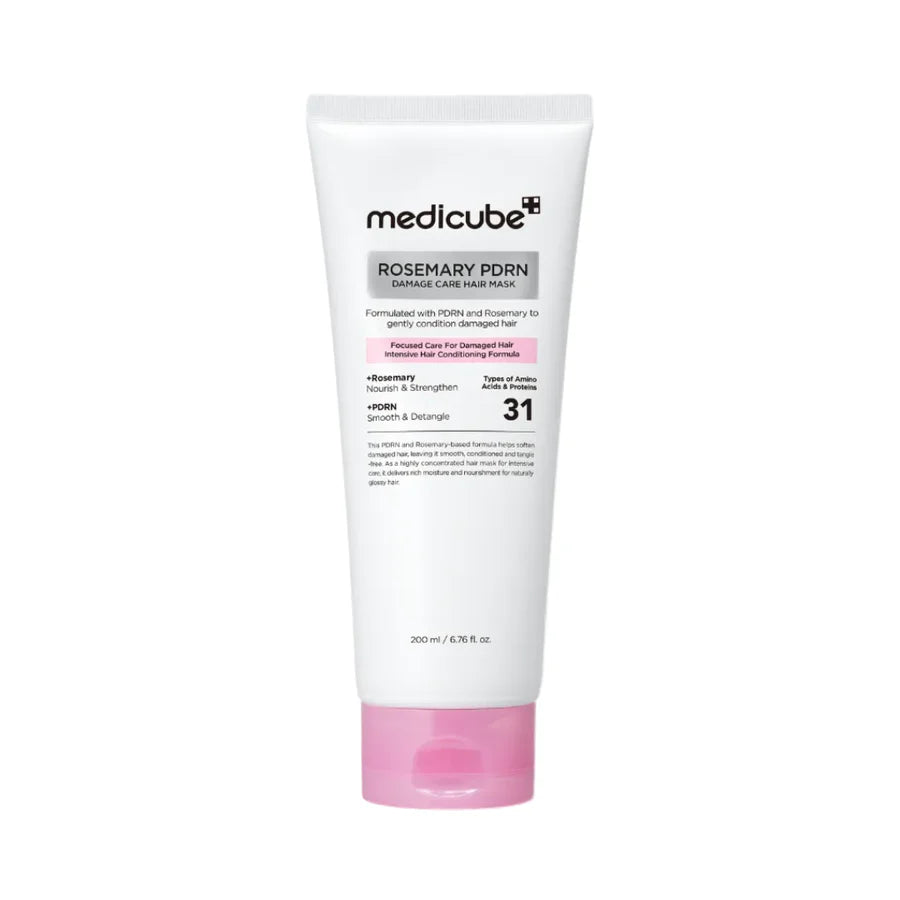 MEDICUBE ROSEMARY PDRN DAMAGE CARE HAIR MASK 200ML